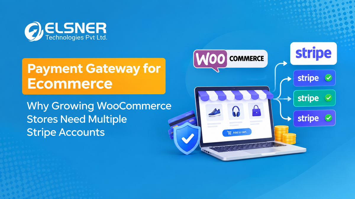 Payment gateway for ecommerce with WooCommerce and multiple Stripe accounts for secure online payments.