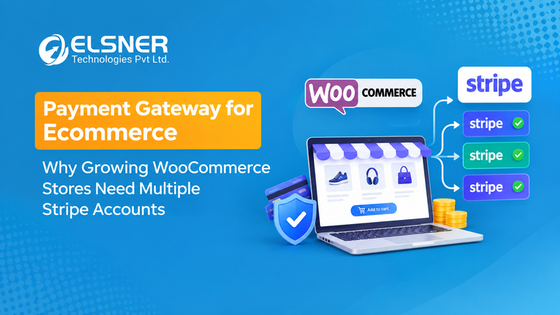 Payment gateway for ecommerce with WooCommerce and multiple Stripe accounts for secure online payments.