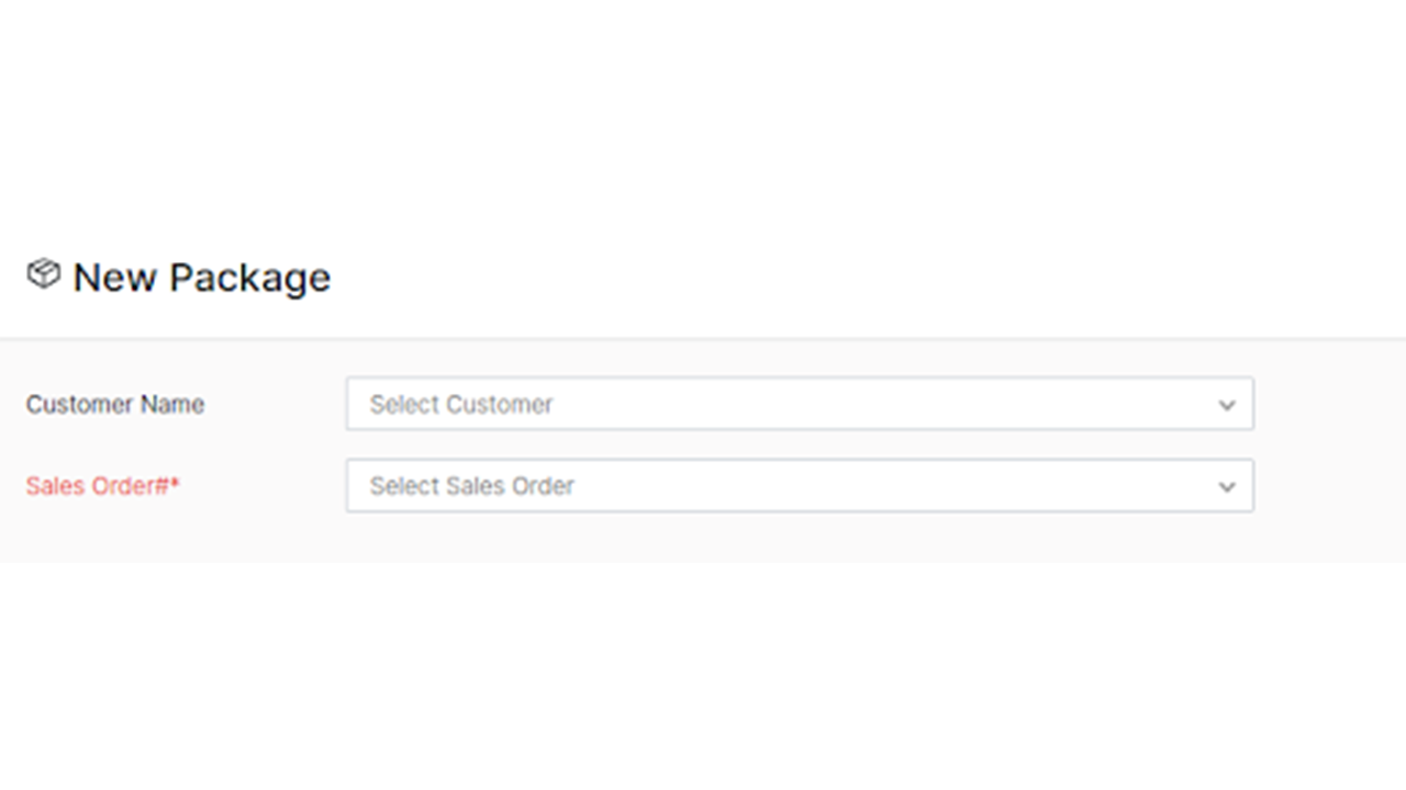 Zoho Inventory and Magento 2 Connector - zoho customer new package