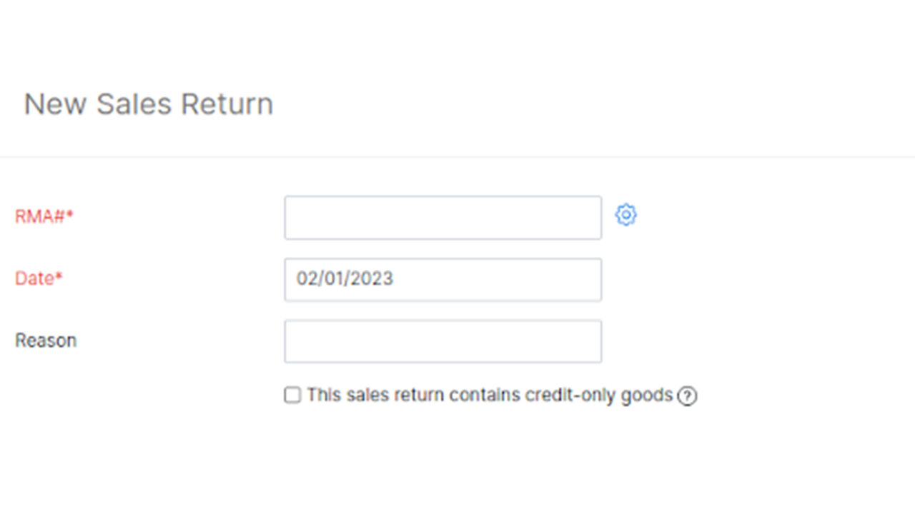 Zoho Inventory and Magento 2 Connector - zoho new sales return